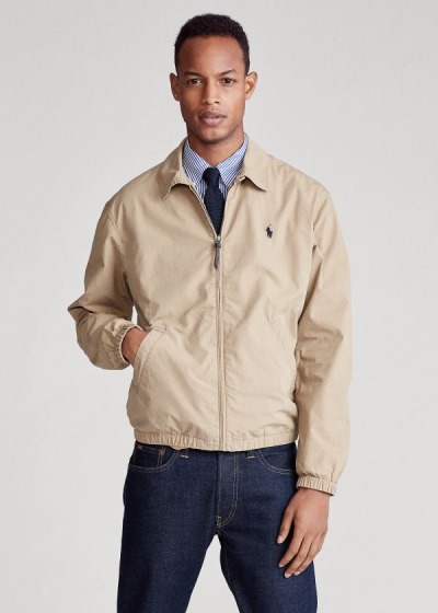 Men's Polo Ralph Lauren Bayport Cotton Jackets | 128563CLW